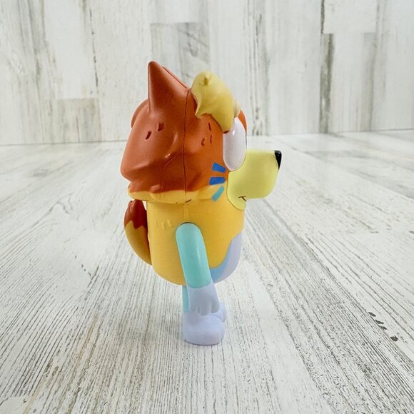 Bluey Aunt Frisky Uncle Rad LOT Ponytail Dog Figure Toy Heeler Extended Family - Picture 10 of 15